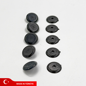 72111950829 72111917406 Ensemble de boutons de blocage de ceinture de sécurité Noir pour BMW Universel - Product Image 1
