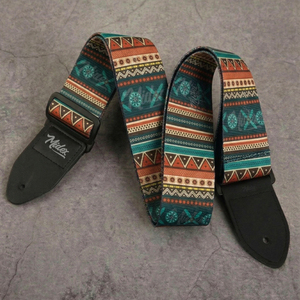 Correa de guitarra Midex GSR-35 con diseño especial tejido y estampado, longitud ajustable de 90-145 cm - Product Image 1