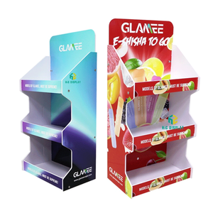 商场旋转化妆品展示架广告促销纸质落地架展示架 - Product Image 5