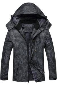 Chaquetas Impermeables de Invierno para Hombre 2023, Cuello Alto, Ecológicas, Personalizables, Transpirables, para Exteriores, con Capucha - Product Image 2