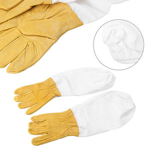 Contribute Industry Guantes de apicultura profesional Guantes sin aguijón Piel de cabra Premium - Product Image 5