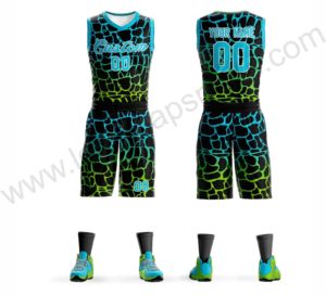 Uniforme de basket-ball respirant meilleur prix uniforme de basket-ball bon matériel uniforme de basket-ball de conception professionnelle abordable - Product Image 2