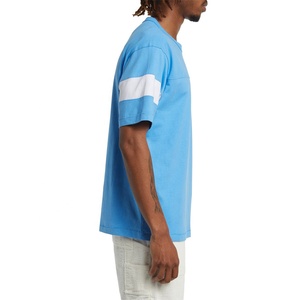 Nouveau Produit Personnalisé Hommes de Coton T-shirt Streetwear Usine 250 Gsm 100% Coton T Chemise épaisse Graphique Personnalisé Plaine Surdimensionné - Product Image 3