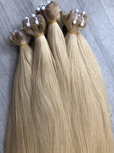 Vendeurs de cheveux alignés par cuticules brutes de haute qualité d'usine du Vietnam Extensions de cheveux de couleur blonde 100% cheveux humains - Product Image 3