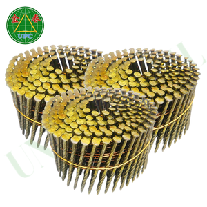 Clavos de paleta de bobina de 3 pulgadas con cabeza a cuadros tipo vástago de tornillo para fabricación de paletas fabricados en Vietnam con precios de fábrica competitivos - Product Image 3
