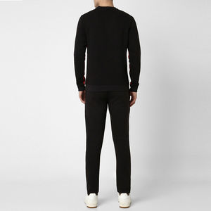 Nouveaux ensembles de survêtements pour hommes élégants et respirants en coton 100% pour l'hiver, avec logo personnalisé et taille élastique - Product Image 3