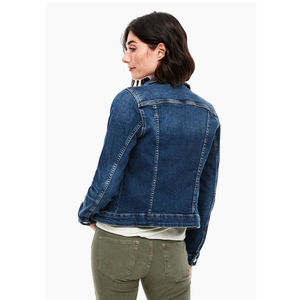 Chaqueta Vaquera de Mezclilla para Mujer, Algodón Sostenible, Secado Rápido, Chaqueta Vaquera de Moda, Ropa Casual, Chaqueta Vaquera para Mujer para Invierno - Product Image 6
