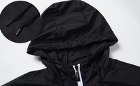 Veste coupe-vent légère à séchage rapide pour hommes, printemps-automne avec logo personnalisé