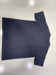 Camiseta de punto 100% algodón con logotipo de pantalla de seda impresa personalizada para hombre, camiseta informal transpirable ecológica - Product Image 5