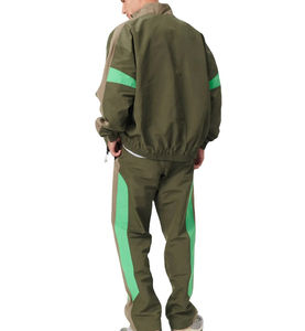 Custom Logo Blank Pullover Tracksuits Men's <b>Nylon</b> Windbreaker 2 Piece Set 2026 - Product Image 3