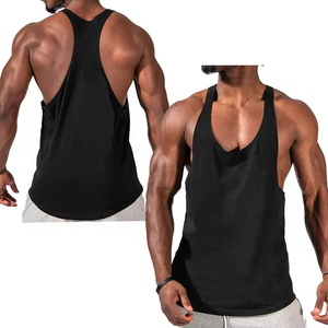 Camiseta sin Mangas para Hombre, 100% Algodón, Súper Suave, Ligera, Transpirable, para Gimnasio, Fitness, Absorbe la Humedad, Tejido Casual - Product Image 2