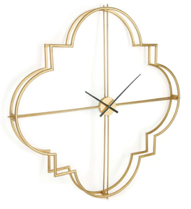 Horloge murale Ak en laiton style antique, design moderne, motif tournesol en fil de fer, mouvement à quartz léger, 9 mm, pour salon - Product Image 3