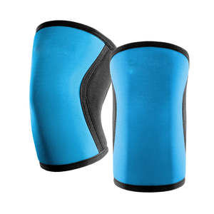 Vente en gros de manchons de genou en néoprène sur mesure Équipement de fitness d'haltérophilie lourde Personnalisation du logo Vente à chaud Sécurité de fitness - Product Image 2