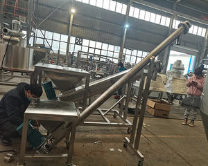 Spiral otomatik besleme makinesi 304 paslanmaz çelik tozu sıvı vidalı konveyör - Product Image 5