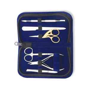 ชุดทำเล็บเท้าสแตนเลส6ชิ้นคุณภาพสูงสำหรับมืออาชีพชุดดูแลเล็บการเดินทางดูแลส่วนบุคคลการทำเล็บมือและเล็บเท้าการดูแลเล็บมือและเล็บเท้า - Product Image 5