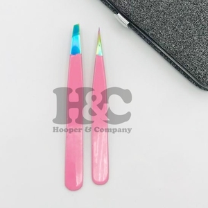 Pinzas para cejas de alto rango, listas para enviar, juego de pinzas para cejas de acero inoxidable, pinzas de embalaje gratis con logotipo gratis sostenible - Product Image 5