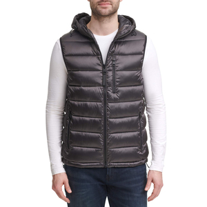Venta al por mayor sin mangas de los hombres Bodywarmer chaquetas con aislamiento térmico chaleco al aire libre por encargo de los hombres ligeros Gillet - Product Image 1