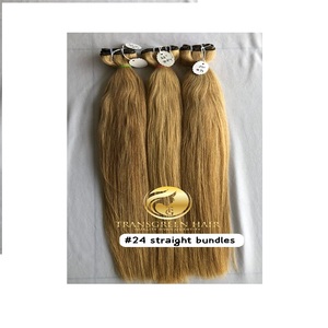 22 ''Extensions vierges de temple indien en vison cambodgien de qualité supérieure 100% paquets droits humains doux fournisseur de donneurs uniques - Product Image 1