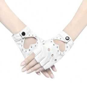 ถุงมือหนังแบบเจาะรูสำหรับทุกเพศ พร้อมบริการออกแบบโลโก้ตามสั่ง - Product Image 4