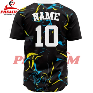 Hot Selling <b>Baseball</b> Jersey For Adults Made With High Quality Breathable Fabric OEM Serviced Customized Wholesale High Quality - Product Image 6