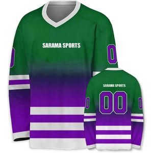 Vente en gros de haute qualité dernière conception maillot de hockey sur glace à vendre maillot de hockey sur glace sur mesure - Product Image 1