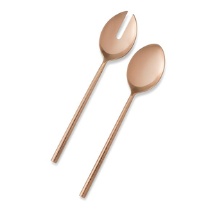 Saladier en métal avec vernis argenté Ensemble de 2 - Product Image 6