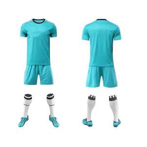 Made in Pakistan Wholesale Rates Soccer Uniform in 100% High Quality 2024 Perfectly Cut and <b>Sew</b> Soccer Uniforms - Product Image 4