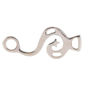 La mejor calidad de acero inoxidable Hackamore Shanks Venta caliente Bits Western Equestrian Bits Oem Odm Productos para montar a caballo - Product Image 6