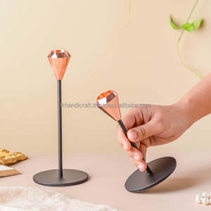 Alibaba's Assurance Handmade Eco-Friendly Stainless Steel Taper <b>Candle</b> <b>Holder</b> Premium Home Christmas Ramadan Table Decor <b>Candle</b> - Product Image 5