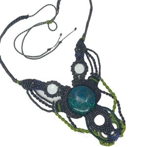 Gargantilla de color verde y pistacho para mujer, cordón ajustable, disponible en varios colores - Product Image 1