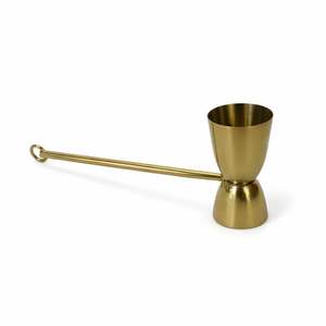 Jigger de Barra de Acero Inoxidable con Mango Largo y Acabado Dorado, Herramienta de Medición de Cócteles de Precisión con Agarre Fácil y Vertido Equilibrado - Product Image 1