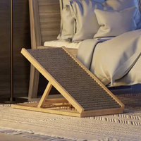 Rampe pour animaux de compagnie en bois réglable, escalier pliable pour chien, échelle d'escalade pour chat et chien d'intérieur, antidérapante, portable