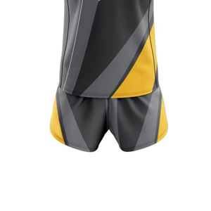 Ropa deportiva para correr con logotipo personalizado y precio al por mayor para adultos, uniforme de campo de pista con impresión por sublimación, ropa para correr de alta visibilidad - Product Image 5