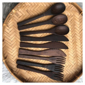 Premium Wooden <b>Spoon</b> With Polished Surface Ideal For <b>Serving</b> Stirring And Non-Stick Cookware Use - Product Image 2