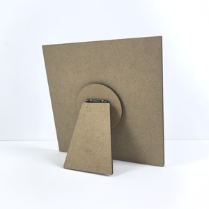 Cornice Fotografica in Legno MDF Personalizzata Fai-da-Te con Logo, <span class=keywords><strong>4</strong></span> Inserti in Acrilico, Pannello Vuoto per Sublimazione, Impermeabile ed Ecologico per la Casa - Product Image 3