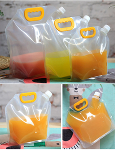 <span class=keywords><strong>2025</strong></span> tùy chỉnh chất lỏng trong suốt Túi vòi đứng lên nước giải khát nhựa gói túi với vòi nước uống Túi - Product Image 3