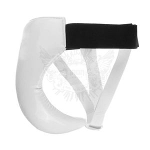 2025 High Quality Leather <b>Groin</b> <b>Guard</b> Youth Size Adjustable Protection for Kickboxing Training - Product Image 3