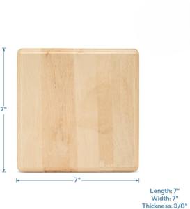 Dessous de verre en bois de haute qualité Tapis de boisson fonctionnels et décoratifs pour la cuisine ou le salon disponibles au meilleur prix - Product Image 5