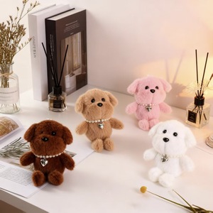 Aika Regalo <span class=keywords><strong>de</strong></span> moda: Peluches <span class=keywords><strong>de</strong></span> cachorro con gafas, Llaveros y Adornos para bolso - Product Image 5