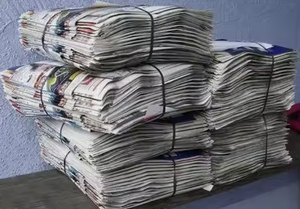 Journal couleur impression personnalisation noir et blanc impression journal publicité vieux journal pour bureau de nouvelles - Product Image 5