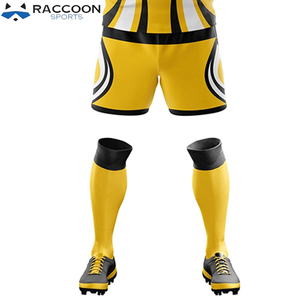 Maillot de Rugby à manches courtes de bonne qualité, uniforme de Rugby, ensemble de sport pour équipe de sport, raton laveur, nouveau, 2022 - Product Image 5
