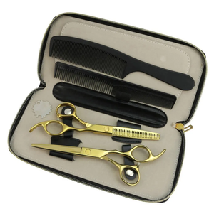 Kit de peluquero profesional de alta demanda, embalaje de logotipo personalizado, superventas, juego de peluquería con hoja recta de acero inoxidable - Product Image 6