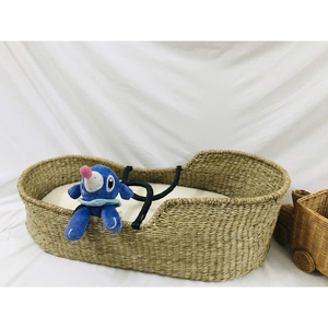 Berceau de bébé carex naturel vietnamien produit agricole écologique fait à la main à partir de bambou - Product Image 3