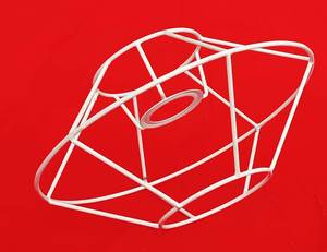 กรอบแหวนโคมไฟโลหะเคลือบผงแบบดั้งเดิมสำหรับงานฝีมือ DIY และโครงการให้แสงสว่าง - Product Image 5