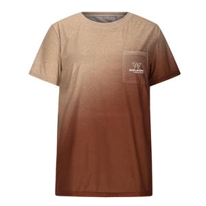 Sublimación Camisetas Mujer Impreso Tallas grandes Mujeres Hip Hop Peso pesado Camisetas de gran tamaño Impresión Logo Sublimación Camisetas. - Product Image 5