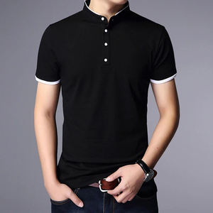Camiseta de manga corta Polo informal de negocios para hombre-Top de algodón sólido cómodo y transpirable para el verano hecho por RAM Industry - Product Image 5