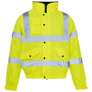 Chaleco DE TRABAJO impermeable a prueba de viento de alta calidad OEM recién llegado con logotipo personalizable características de seguridad reflectantes - Product Image 3