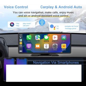 Màn hình ô tô thông minh di động chất lượng tốt nhất với màn hình cảm ứng, hỗ trợ GPS không dây, CarPlay, màn hình đa phương tiện di động inch - Product Image 3
