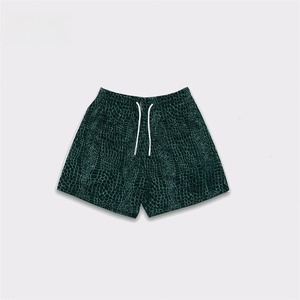 2024 pantalones cortos de malla de poliéster transpirables 100% personalizados para hombre, pantalones cortos de malla de gimnasio con cordón, pantalones cortos de malla para hombre - Product Image 5