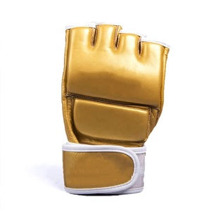 Gants de grattage demi-doigt, Logo personnalisé, gants Mma de votre propre Design, vente en gros - Product Image 3